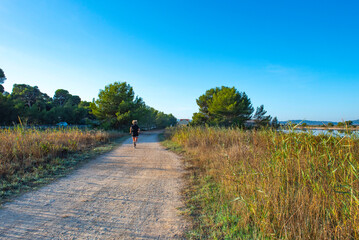 chemin de randonnée à la Capte, Hyères, Var