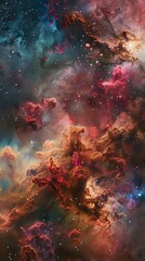 Nebulae in bloom: cosmic flowers in the void