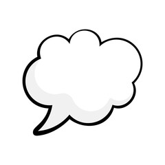 Comic Speech Bubble. Speech Balloons with Halftones for Chats and Text Messages. Isolated Vector...