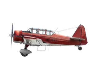 Military helicopter or plane isolated on white