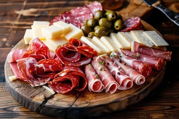 Looking for a delicious and easy meal? Look no further than our charcuterie board! This board is loaded with cured meats, cheeses, and olives, all of which are perfectly paired tog