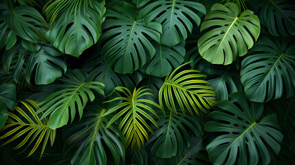 A lush green plant with many leaves and one of them has a hole in it