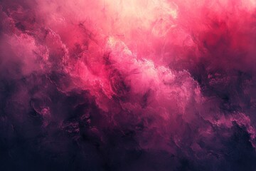 Abstract cloud-like texture with vivid shades of pink and purple creating an ethereal background