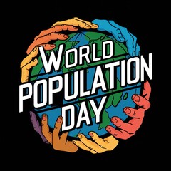 World Population Day t-shirt Design