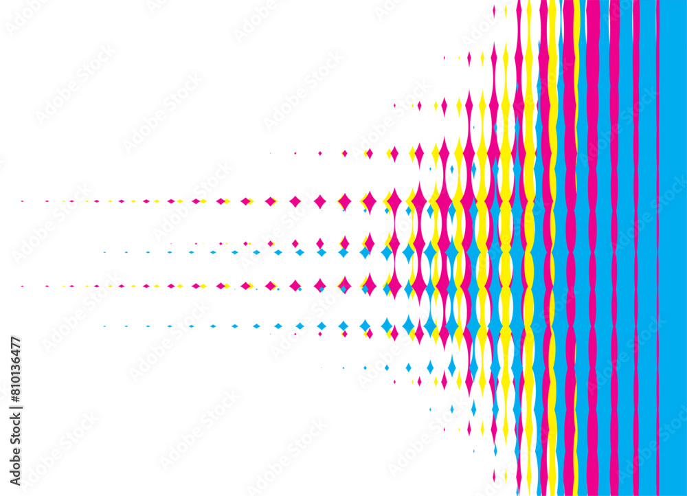 Poster striped vector pattern of colored rays with a transition to white. vector background for covers, pos