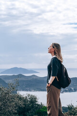 Travel.Eco travel,woman solo traveling alone,digital nomad,bleisure,work travel,nomad aesthetic,nomadding,road trip solo,memoon,solo honeymoon, SustainableClimateVisuals