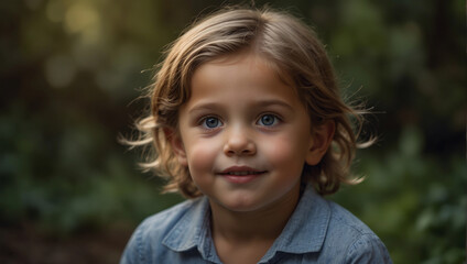 Fototapeta premium World Children's Day creative graphic banner poster, Generative AI picture photo
