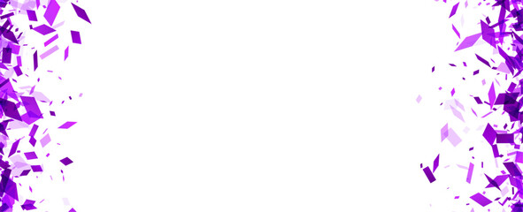 Purple Geometric Explosion