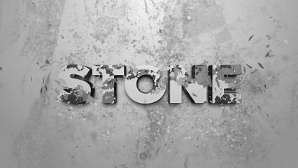 Stone Impact Crumble Title