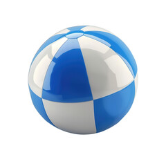 blue volleyball ball