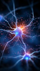 Glowing neural network in the dark