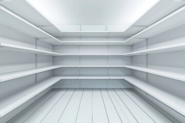 Obraz premium Interior of new dressing room