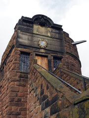 The phoenix tower also known as king charles tower, on the north east corner of Chester city walls