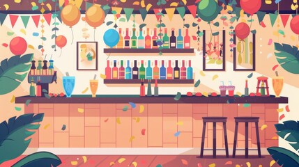 Bar Counter Spectacle