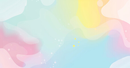 Serene abstract background with a smooth blend of pastel colors creating a peaceful dreamscape, ideal for graphic design, wallpapers, and creative backgrounds in various applications