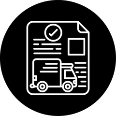 delivery file Icon