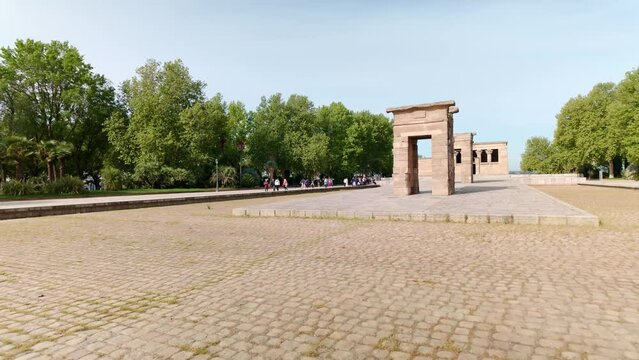 Egyptian constructions given to the city of Madrid by the Egyptian state, Temple of Debod