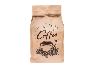 Coffee Beans or Ground Coffee Package