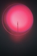 glowing bulb