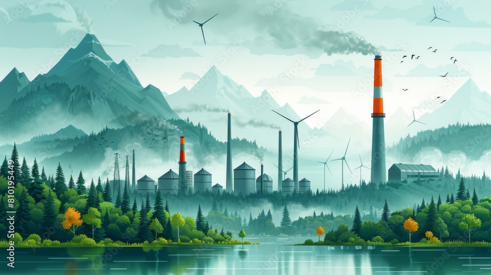 Poster publish a series of case studies profiling companies that have successfully integrated renewable ene