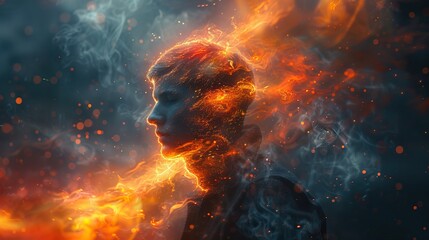 fire in the sky