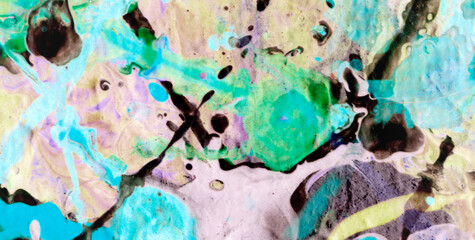 Magical and Whimsical Journey through an Enchanting Rainbow Splash on a Cute and Colorful Abstract Background