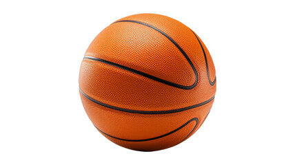 Fototapeta premium basketball isolated on transparent png background. Generative ai