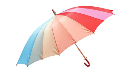 Cocktail Umbrella isolated on transparent png background. Generative ai