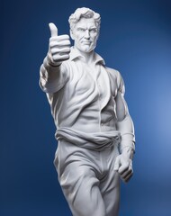 Obraz premium 3d like, A sign of admiration and preference, expressions of liking and sympathy, Digital display of gratified emotion.