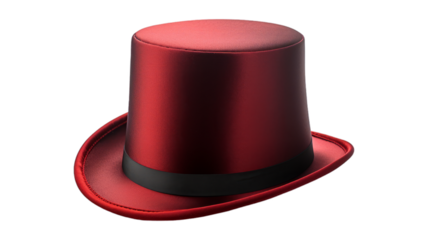 magicians hat isolated on transparent png background. Generative ai