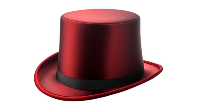 magicians hat isolated on transparent png background. Generative ai