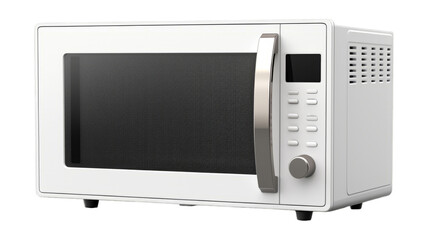 Obraz premium Microwave isolated on transparent png background. Generative ai