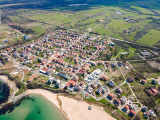 Black sea coast near village of Lozenets, Bulgaria