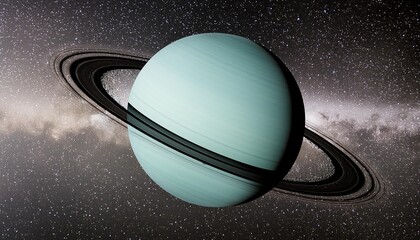 uranus planet in space