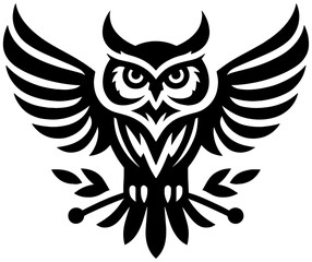 Fototapeta premium An image of a gorgeous owl