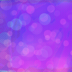 Purple bokeh squared background for Banner, Poster, ad, celebration, event and various design works