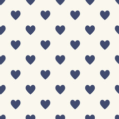 Valentine pattern seamless heart shape pink colors background.