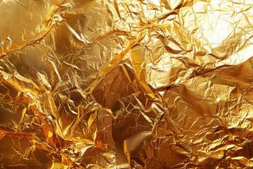 Gold texture with soft folds