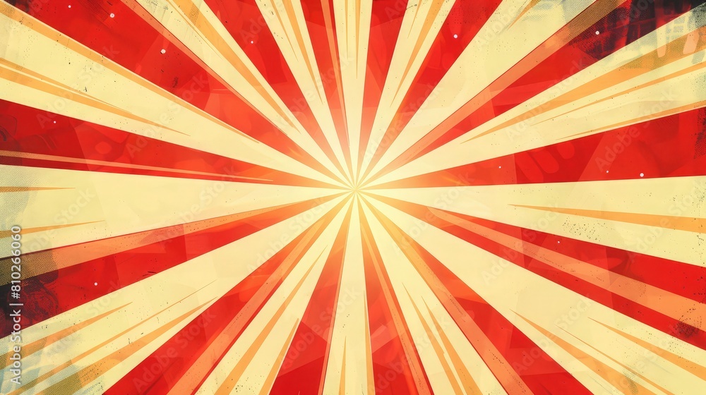 Poster exploding star burst texture japanese radius cartoon pattern abstract background