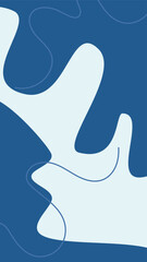 abstract background with waves