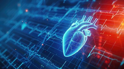 Remote cardiac monitoring devices transmitting electrocardiogram data to healthcare providers for continuous heart health monitoring, enhancing cardiovascular care