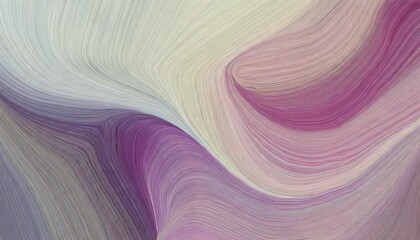 inconspicuous header with colorful modern soft swirl waves background design with pastel purple antique fuchsia and light gray color