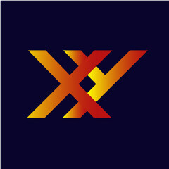 Obraz premium xy letter logo