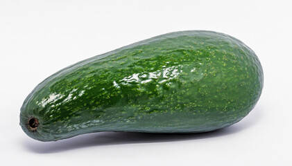 Avocado isolated on white background.