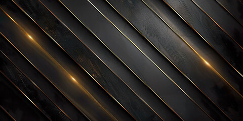 Obraz premium Luxurious illustration of gold and black lines, luxurious background