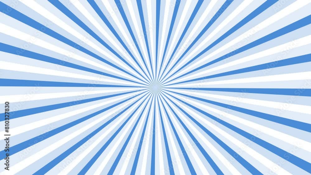 Poster background animated blue spiral shape motion rotated loop