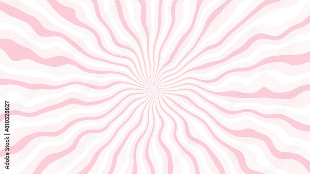 Poster background animated spiral wave shape motion rotated loop
