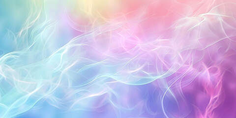 Healing Aura: Abstract Background with Soft, Gradient Colors Representing Calm and Wellness