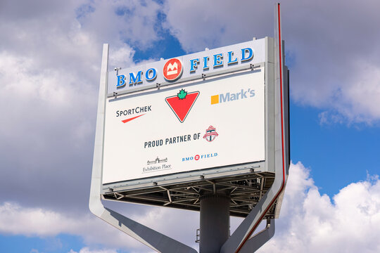 BMO field in Toronto is the home stadium of FC Toronto - TORONTO, CANADA NORTH AMERICA - APRIL 18, 2024