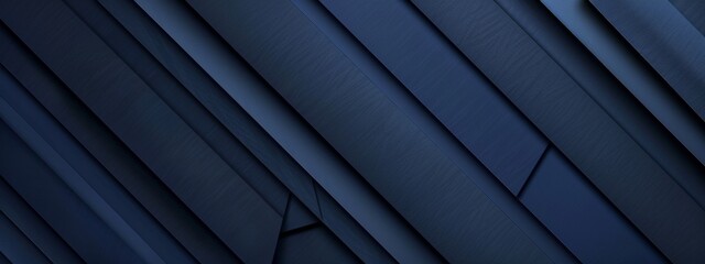 Dark blue background with diagonal lines, representing the geometric shape of paper. 